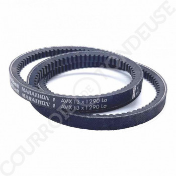 Le modèle de Courroie trapézoïdale crantée AVX13x1290La ou 3A1290 - AVX13X1290-OPTIBELT