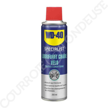 Le modèle de Lubrifiant Chaîne Vélo Toutes Conditions WD40 SPECIALIST 250 ml - WD40-33703/46NBA