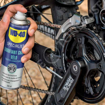 Le modèle de Lubrifiant Chaîne Vélo Toutes Conditions WD40 SPECIALIST 250 ml - WD40-33703/46NBA