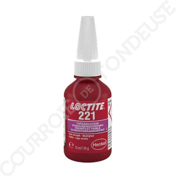 Le modèle de Loctite Frein filet faible 221 10ml - 221-10ML-LOCTITE