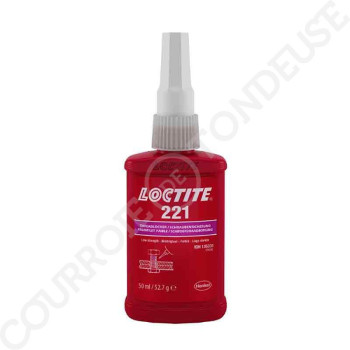 Le modèle de Loctite Frein filet faible 221 50ml - 221-50ML-LOCTITE