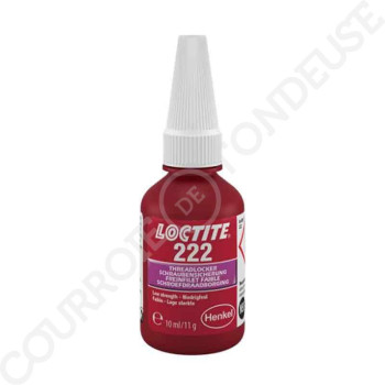 Le modèle de Loctite Frein filet faible 222 10ml - 222-10ML-LOCTITE