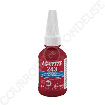 Le modèle de Loctite Frein filet normal STANDARD 243 10ml - 243-10ML-LOCTITE