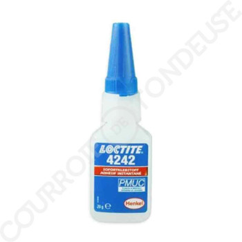 Le modèle de Loctite Colle instantanée pour industrie nucléaire 4242 20gr - 4242-20G-LOCTITE