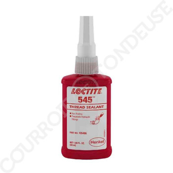 Le modèle de Loctite Scellant pour filetages à haute lubrification 545 50ml - 545-50ML-LOCTITE