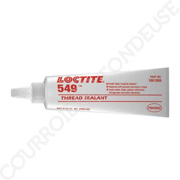 Le modèle de Loctite Scellant pour filetage à polymérisation Lente 549 250ml - 549-250ML-LOCTITE