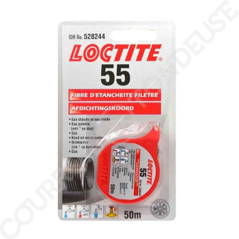 Le modèle de Loctite Fibre d'étanchéïté pour raccords filetés 55 50ml - 55-50ML-LOCTITE