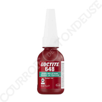 Le modèle de Loctite Colle de fixation haute résistance STANDARD 648 10ml - 648-10ML-LOCTITE