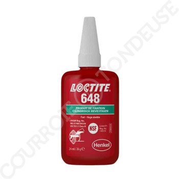 Le modèle de Loctite Colle de fixation haute résistance STANDARD 648 24ml - 648-24ML-LOCTITE