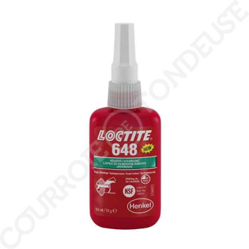 Le modèle de Loctite Colle de fixation haute résistance STANDARD 648 50ml - 648-50ML-LOCTITE