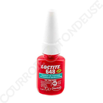 Le modèle de Loctite Colle de fixation haute résistance STANDARD 648 5ml - 648-5ML-LOCTITE