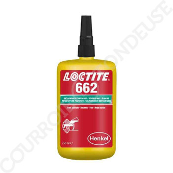 Le modèle de Loctite Produit de fixation anaérobie haute résistance 662 250ml - 662-250ML-LOCTITE