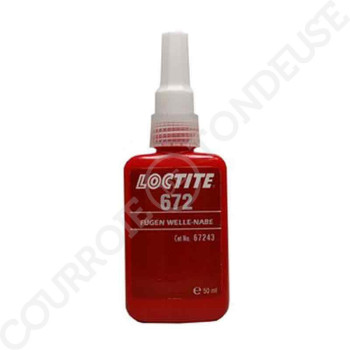 Le modèle de Loctite Produit de fixation à résistance moyenne 672 50ml - 672-50ML-LOCTITE