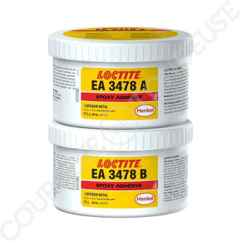 Le modèle de Loctite Adhésif époxy bi composant chargé en ferro silicium EA 3478 453gr - EA-3478-453G-LOCTITE