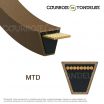 Le modèle de Couroie MTD spécifique MTD7540241A - MTD7540241A